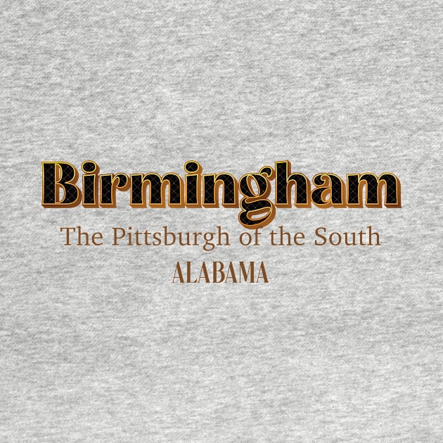 Birmingham The Pittsburgh of The South Alabama by PowelCastStudio